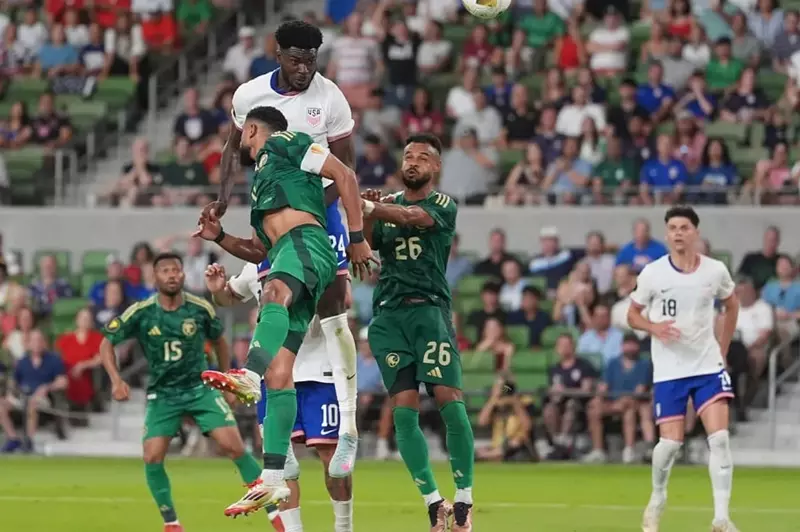 مباراة السعودية وأمريكا